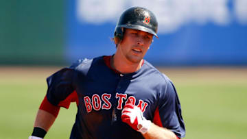 BRADENTON, FL - MARCH 13: Infielder Lars Anderson
