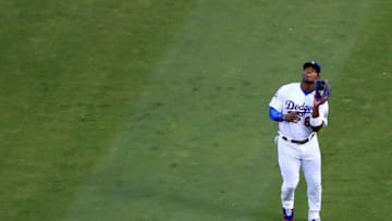 LOS ANGELES, CA - NOVEMBER 01: Yasiel Puig