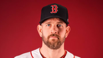 FORT MYERS, FL - MARCH 16: James Paxton #65 of the Boston Red Sox poses for a portrait on Major League Baseball photo day on March 15, 2022 at JetBlue Park at Fenway South on March 16, 2022 in Fort Myers, Florida. (Photo by Brace Hemmelgarn/Getty Images)