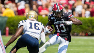 (Jeff Blake-USA TODAY Sports) Shi Smith