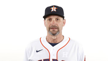 WEST PALM BEACH, FLORIDA - FEBRUARY 18: Mark Bailey of the Houston Astros poses for a photo during Photo Day at FITTEAM Ballpark of The Palm Beaches on February 18, 2020 in West Palm Beach, Florida. (Photo by Michael Reaves/Getty Images)