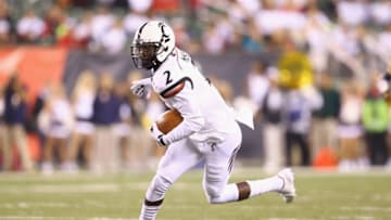 CINCINNATI, OH - SEPTEMBER 12: Mekale McKay #2 of the Cincinnati Bearcats runs with the ball during the game against the Toledo Rockets at Paul Brown Stadium on September 12, 2014 in Cincinnati, Ohio. (Photo by Andy Lyons/Getty Images)