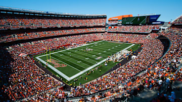 CLEVELAND, OH - SEPTEMBER 10: A general stadium view of FirstEnergy Stadium during the second half of the game between the Cleveland Browns and the Pittsburgh Steelers on September 10, 2017 in Cleveland, Ohio. The Steelers defeated the Browns 21-18. (Photo by Jason Miller/Getty Images)