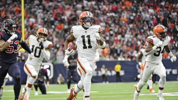 Donovan Peoples-Jones, Browns. (Photo by Logan Riely/Getty Images)