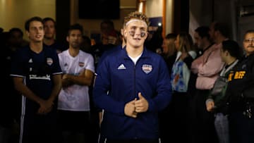 HOUSTON, TX - DECEMBER 16: Jake Paul is introduced during the Kick In For Houston Charity Soccer Match at BBVA Compass Stadium on December 16, 2017 in Houston, Texas. (Photo by Bob Levey/Getty Images for FOX Sports )