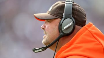 BALTIMORE, MARYLAND - SEPTEMBER 29: Head coach Freddie Kitchens of the Cleveland Browns looks on against the Baltimore Ravens in the second half at M&T Bank Stadium on September 29, 2019 in Baltimore, Maryland. (Photo by Rob Carr/Getty Images)
