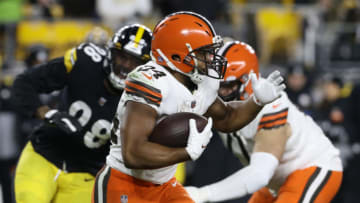 Nick Chubb, Browns. Mandatory Credit: Charles LeClaire-USA TODAY Sports