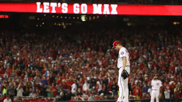 WASHINGTON, DC - OCTOBER 12: Max Scherzer