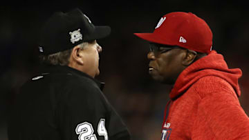 WASHINGTON, DC - OCTOBER 12: Dusty Baker