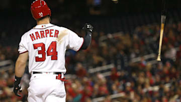 WASHINGTON, DC - APRIL 13: Bryce Harper