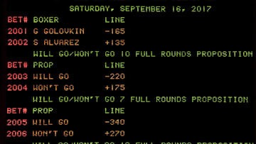 LAS VEGAS, NV - SEPTEMBER 13: The sports book at MGM Grand Hotel