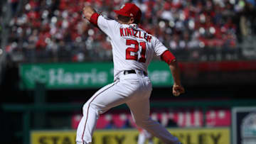 WASHINGTON, DC - APRIL 05: Washington Nationals pitcher Brandon Kintzler