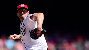 WASHINGTON, DC - APRIL 14: Starting pitcher Max Scherzer