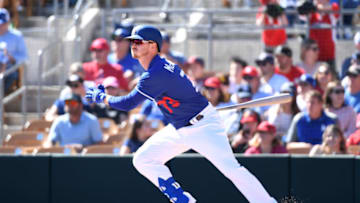 Zach McKinstry - Los Angeles Dodgers(Photo by Norm Hall/Getty Images)