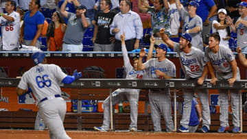 MIAMI, FL - JULY 14: Yasiel Puig