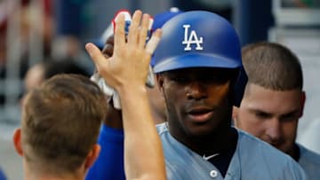 ATLANTA, GA - AUGUST 01: Yasiel Puig