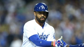 LOS ANGELES, CA - SEPTEMBER 23: Matt Kemp