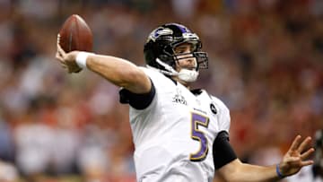 NEW ORLEANS, LA - FEBRUARY 03: Joe Flacco