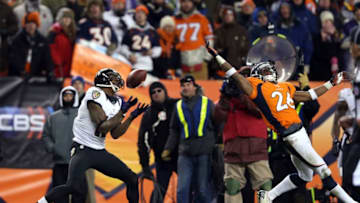 DENVER, CO - JANUARY 12: Jacoby Jones