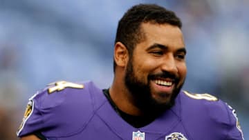 BALTIMORE, MD - NOVEMBER 1: Guard John Urschel