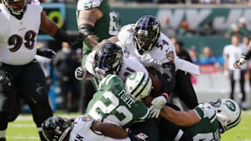 EAST RUTHERFORD, NJ - OCTOBER 23: Matt Forte