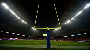 LONDON, ENGLAND - NOVEMBER 01: A general view during the NFL game between Kansas City Chiefs and Detroit Lions at Wembley Stadium on November 01, 2015 in London, England. (Photo by Alan Crowhurst/Getty Images)