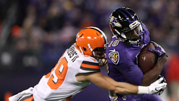 BALTIMORE, MD - NOVEMBER 10: Wide receiver Breshad Perriman