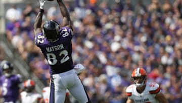 BALTIMORE, MD - SEPTEMBER 17: Tight end Benjamin Watson
