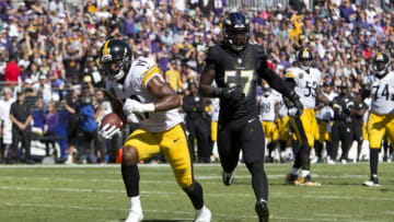 BALTIMORE, MD - OCTOBER 01: JuJu Smith-Schuster
