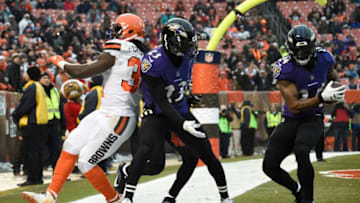 CLEVELAND, OH - DECEMBER 17: Brandon Carr