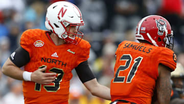 MOBILE, AL - JANUARY 27: Tanner Lee