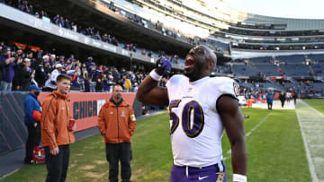 Ravens, Justin Houston (Photo by Jamie Sabau/Getty Images)