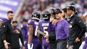 Ravens, John Harbaugh (Photo by Patrick Smith/Getty Images)