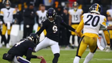 Ravens, Justin Tucker (Photo by Todd Olszewski/Getty Images)