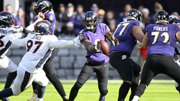 Ravens. Lamar Jackson (Photo by G Fiume/Getty Images)