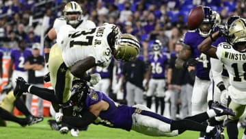 Ravens, Ar'Darius Washington Mandatory Credit: Tommy Gilligan-USA TODAY Sports