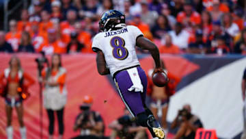 Ravens, Lamar Jackson Mandatory Credit: Ron Chenoy-USA TODAY Sports