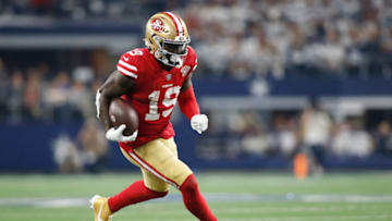 Ravens, Deebo Samuel Mandatory Credit: Tim Heitman-USA TODAY Sports