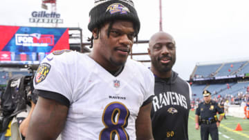 Ravens, Lamar Jackson Mandatory Credit: Paul Rutherford-USA TODAY Sports