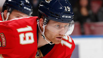 Mike Matheson # 19 of the Florida Panthers (Photo by Joel Auerbach/Getty Images)