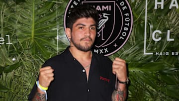 MIAMI BEACH, FLORIDA - APRIL 16: Dillon Danis attends the Inter Miami CF Season Opening Party Hosted By David Grutman And Pharrell Williams at The Goodtime Hotel on April 16, 2021 in Miami Beach, Florida. (Photo by Alexander Tamargo/Getty Images)