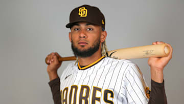 PEORIA, ARIZONA - FEBRUARY 20: Fernando Tatis Jr. #23 of the San Diego Padres poses for a photo during Photo Day at Peoria Sports Complex on February 20, 2020 in Peoria, Arizona. (Photo by Brady Klain/Getty Images)