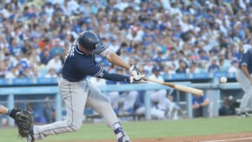 LOS ANGELES, CA - AUGUST 12: Hunter Renfroe