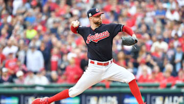CLEVELAND, OH - OCTOBER 06: Corey Kluber