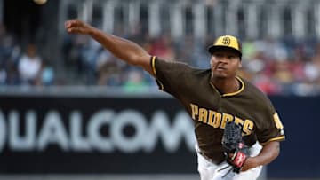 SAN DIEGO, CA - AUGUST 18: Luis Perdomo