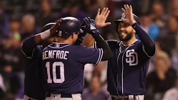 DENVER, CO - APRIL 10: Hunter Renfroe