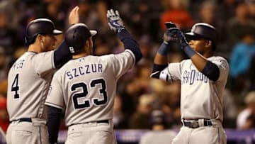 DENVER, CO - APRIL 23: Franchy Cordero