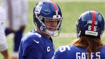 Quarterback Daniel Jones #8 of the New York Giants (Photo by Al Bello/Getty Images)