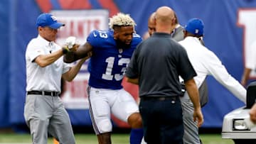 EAST RUTHERFORD, NJ - OCTOBER 08: Odell Beckham