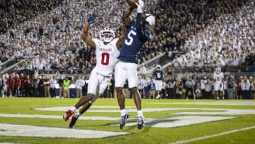 Jahan Dotson #5 of the Penn State Nittany Lions (Photo by Scott Taetsch/Getty Images)